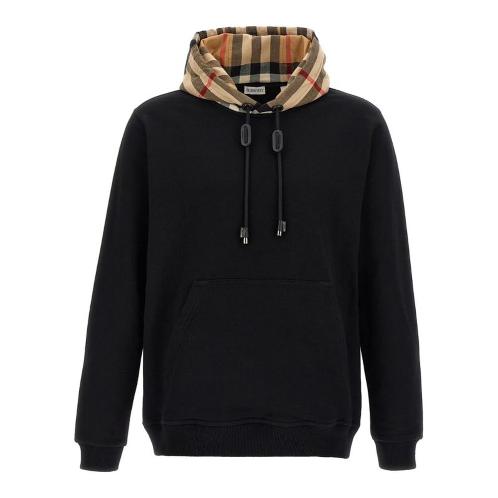 Burberry Black Cotton Men's Sweatshirt